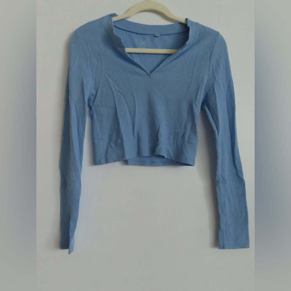 Bundle of PacSun Basics Long Sleeve V-Neck Shirts